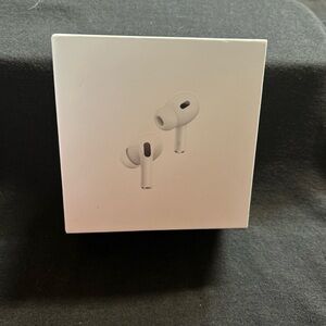 Brand new Apple Airpods Pro 2nd Generation,charger, ear pieces, and warranty